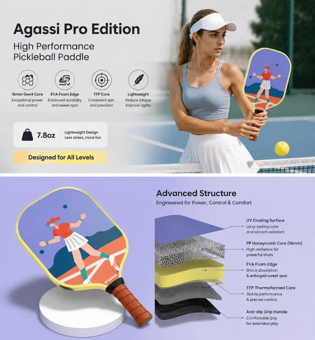 Boomstick Carbon Fiber Pickleball Paddle Set