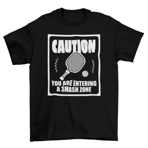 Smash Zone Pickleball Graphic T-Shirt