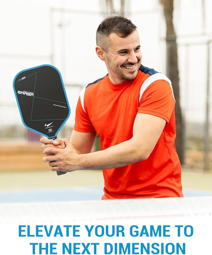 Grasp Balance Pickleball Paddle Navy 16mm T700 Carbon Fiber