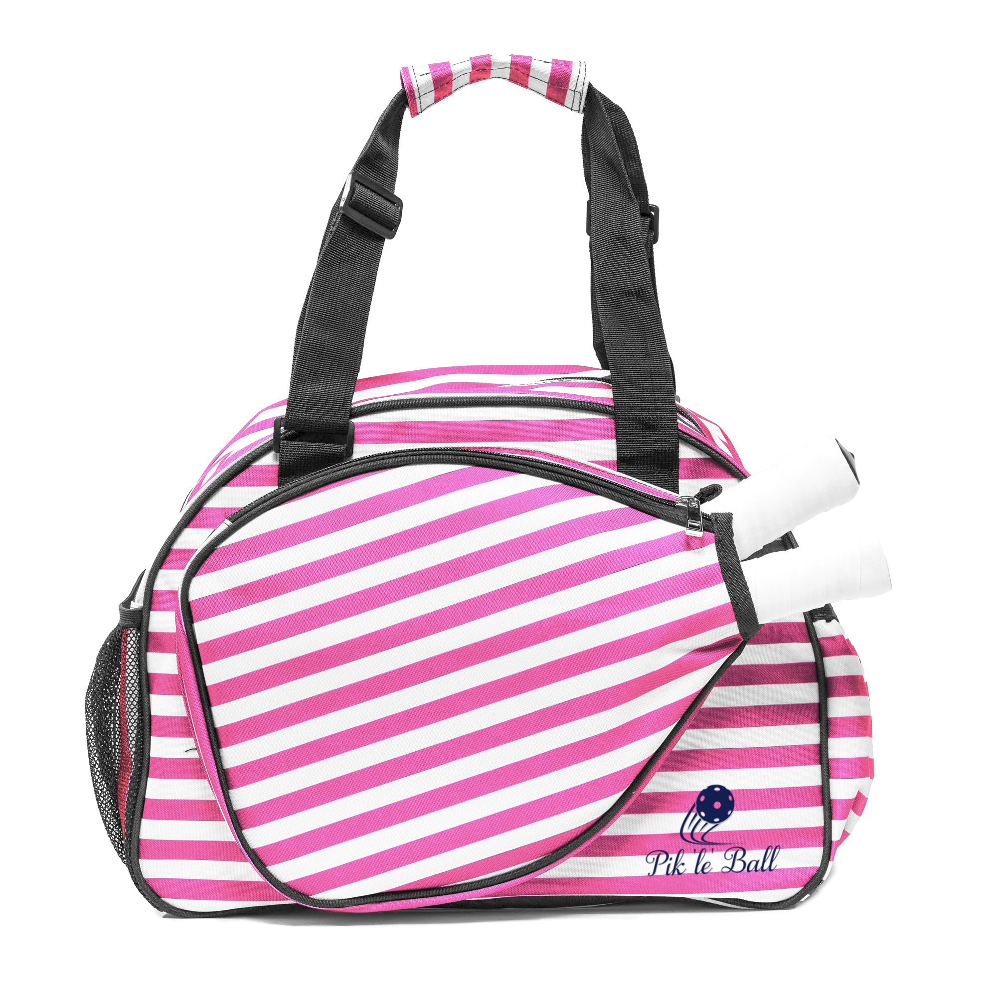 Stylish Stripe Pink Premium Women's Pickleball Bag