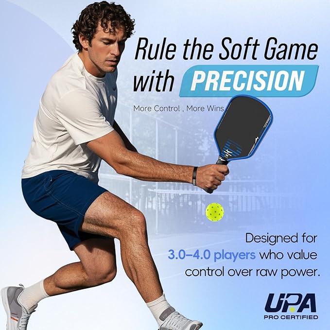 Rhythm 16mm Carbon Fiber Pickleball Paddle
